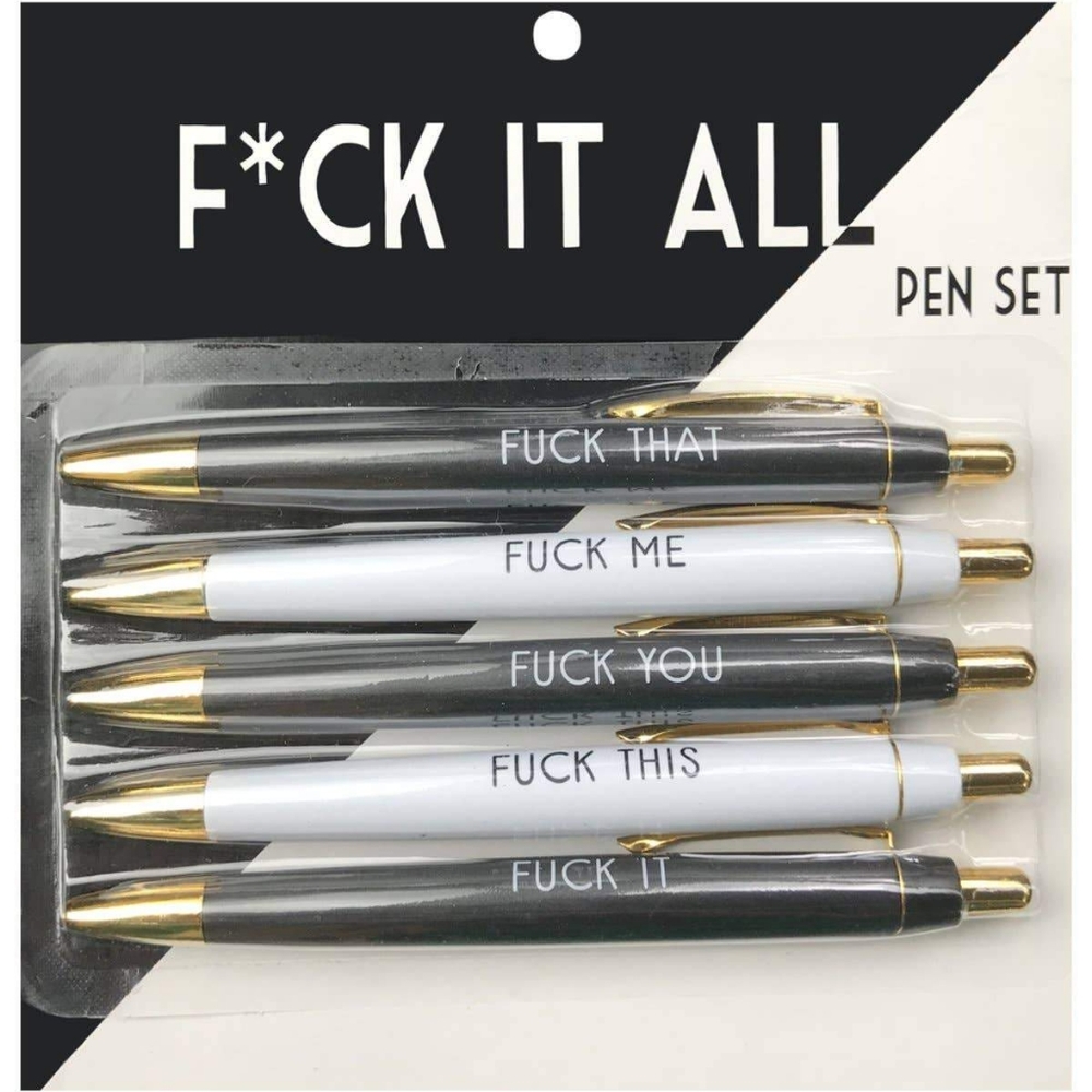 F*can It All Pen Set
